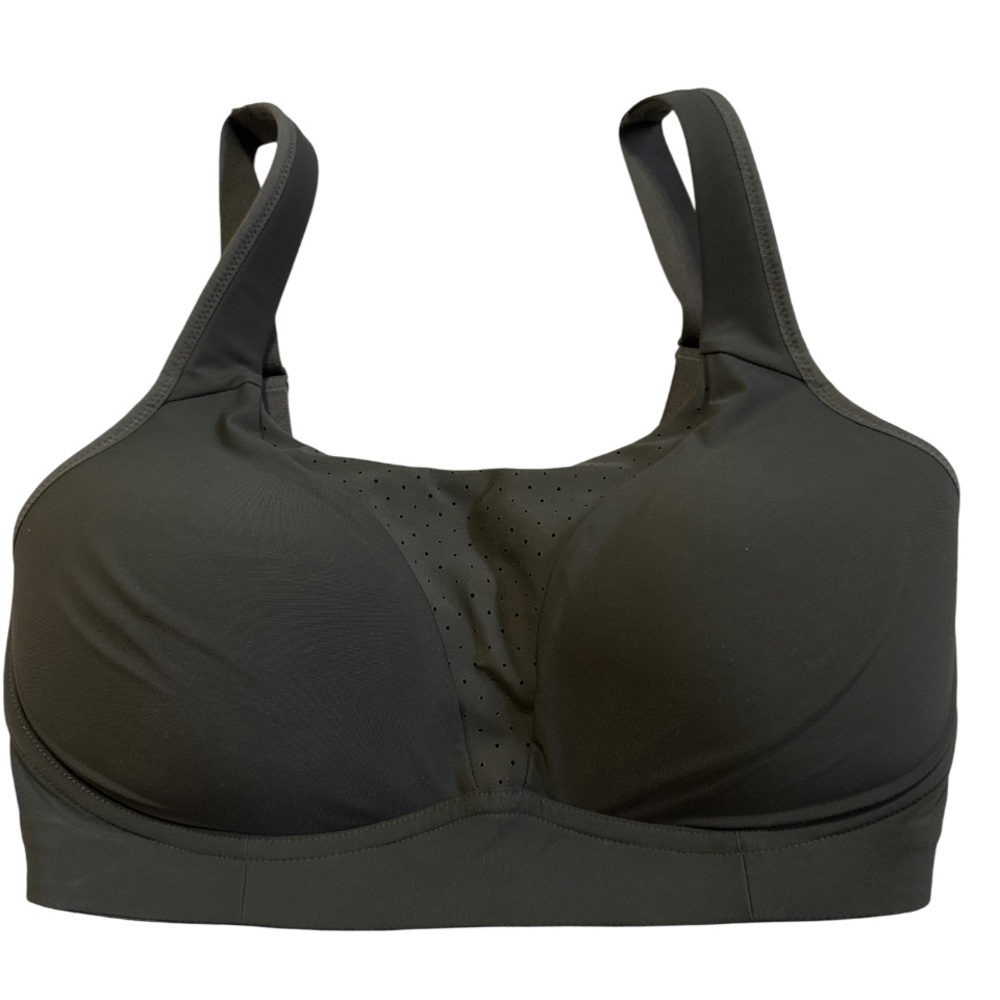 Lululemon Athletica Run Times Sports Bra Green Size 34DD